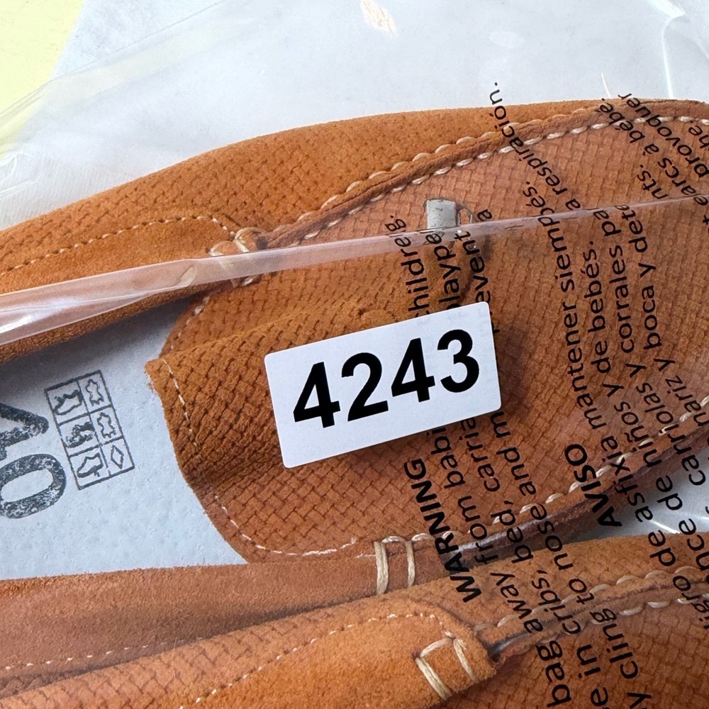 Elegant Umberto Italy Carro EU 40 US 9.5 Burnt Orange Drivers Loafers for Men - Picture 12 of 12